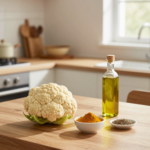 Golden Turmeric Roast Cauliflower