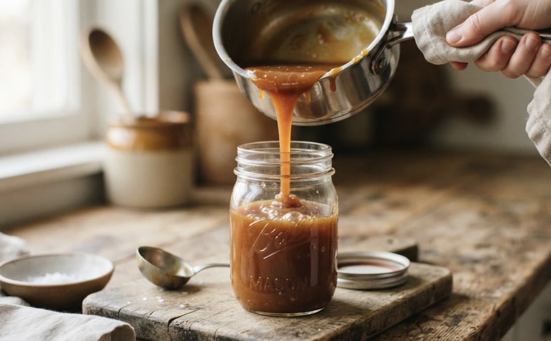 irresistable caramel topping