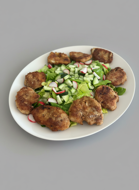 Chicken Cutlet Plate Healthy easy recipe